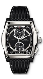 IWC Da Vinci Czarny/Skóra 43.1x51 mm IW376602