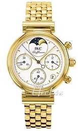 IWC Da Vinci Czarny/18 karatowe żółte złoto Ø29 mm IW953801
