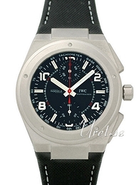 IWC Ingenieur Czarny/Tkanina Ø42 mm IW372504