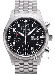 IWC Pilots Classic Czarny/Stal Ø42 mm IW371704