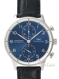 IWC Portuguese Laureus Sport for Good Foundation Niebieski/Skóra Ø41 mm IW371432
