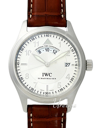 IWC Pilots Spitfire Srebrny/Skóra Ø39 mm IW325107
