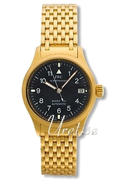 IWC Pilots Spitfire Czarny/18 karatowe żółte złoto Ø28 mm IW642101