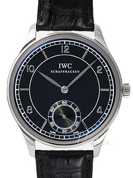 IWC Vintage Collection Portuguese Hand-Wound Czarny/Skóra Ø44 mm IW544501