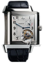 Jaeger LeCoultre Horological Excellence Reverso Grande Complication À Triptyque Srebrny/Skóra 55x36 mm 2326420