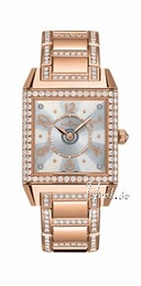 Jaeger LeCoultre Reverso Squadra Biały/18 karatowe różowe złoto 36x36 mm 7052204