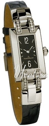 Jaeger LeCoultre Idéale Czarny/Skóra 30x18 mm 4608571