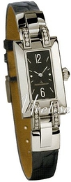 Jaeger LeCoultre Idéale Czarny/Skóra 30x18 mm 4608572