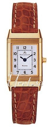 Jaeger LeCoultre Reverso Lady Srebrny/Skóra 33x20 mm 2611410