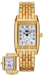 Jaeger LeCoultre Reverso Lady Biały/18 karatowe żółte złoto 38x24 mm 2961120