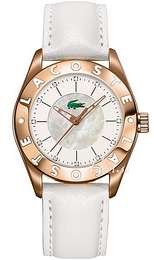 Lacoste Dress Biarritz Biały/Skóra Ø38 mm 2000534