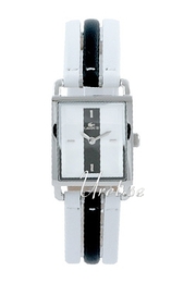Lacoste Club Biały/Skóra 25x21 mm LAW6500L36