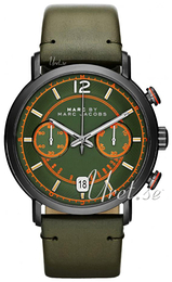 Marc by Marc Jacobs Zielony/Skóra Ø40 mm MBM5067