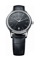 Maurice Lacroix Les Classiques Date Czarny/Skóra Ø38 mm LC1117-SS001-330