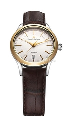 Maurice Lacroix Les Classiques Ladies Date Srebrny/Skóra Ø33 mm LC6016-YS101-130