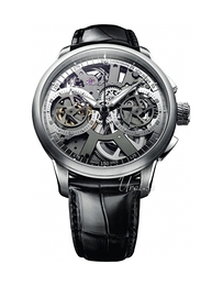 Maurice Lacroix Masterpiece Le Chronographe Squelette Szkieletowa tarczy/Skóra Ø45 mm MP7128-SS001-000