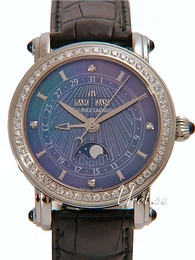 Maurice Lacroix Masterpiece Ladies Czarny/Skóra Ø35 mm MP6066-SD501-37G