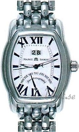 Maurice Lacroix Masterpiece Srebrny/Stal 41x39 mm MP6119-SS002-13E