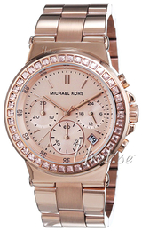 Michael Kors Różowe złoto/Stal w kolorze różowego złota Ø35 mm MK5586