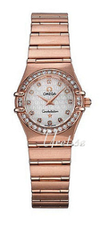 Omega Constellation 22.5 mm Biały/18 karatowe różowe złoto Ø22 mm 1160.75.00
