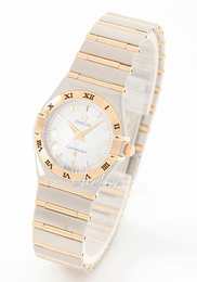Omega Constellation 22.5 mm Biały/Stal Ø25 mm 1272.70.00