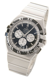 Omega Constellation Double Eagle Chrono Czarny/Stal Ø41 mm 1519.51.00