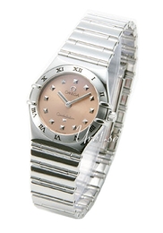 Omega Constellation Brązowy/Stal Ø25 mm 1571.61.00