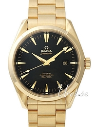 Omega Seamaster Aqua Terra Czarny/18 karatowe żółte złoto Ø43 mm 2102.50.00