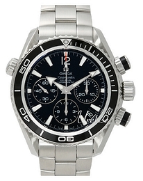 Omega Seamaster Planet Ocean Chrono Czarny/Stal Ø37.5 mm 222.30.38.50.01.001