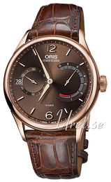 Oris Culture Brązowy/Skóra Ø43 mm 01 111 7700 6062-Set 1 23 86