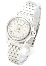 Oris Aviation Srebrny/Stal Ø29 mm 584 7550 4061 MB