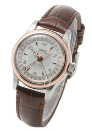 Oris Aviation Big Crown Original Pointer Date Srebrny/Skóra Ø29 mm 584 7550 4361 LS