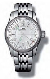 Oris Aviation Big Crown Pointer Date Srebrny/Stal Ø30 mm 584 7626 4061 MB