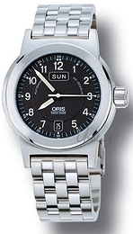 Oris Aviation Czarny/Stal Ø40 mm 635 7500 4164 MB