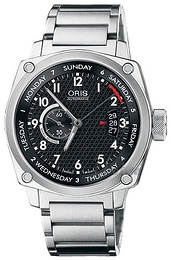 Oris Aviation Czarny/Stal Ø43 mm 645 7617 4164 MB