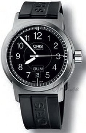 Oris Aviation Czarny/Guma Ø42 mm 735 7640 4164 RS