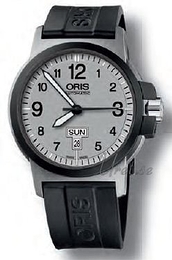 Oris Aviation BC3 Advanced Day Date Srebrny/Guma Ø42 mm 735 7641 4361 RS