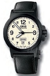 Oris Aviation BC3 Advanced Day Date Beżowy/Skóra Ø42 mm 735 7641 4766 LS