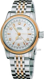 Oris Aviation Big Crown Original Pointer Date Srebrny/Stal w kolorze różowego złota Ø40 mm 754 7543 4361 MB