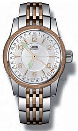 Oris Aviation Big Crown Pointer Date Srebrny/Stal Ø40 mm 754 7628 4361 MB