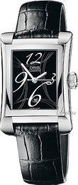 Oris Culture Czarny/Skóra 37x26 mm 561 7620 4064 LS
