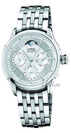 Oris Culture Artelier Complication Srebrny/Stal Ø35 mm 581 7606 4051 MB
