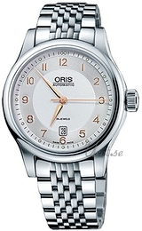 Oris Culture Srebrny/Stal Ø42 mm 733 7594 4061 MB