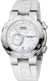 Oris Diving Biały/Guma Ø44 mm 643 7636 7191 RS