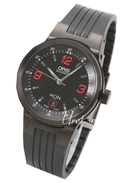 Oris Motor Sport WilliamsF1 Czarny/Guma Ø42 mm 635 7560 4748 RS