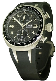 Oris Motor Sport TT1/TT3 Czarny/Guma Ø43 mm 673 7587 7084 RS