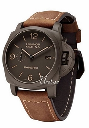 Panerai Contemporary Brązowy/Skóra Ø44 mm PAM00386