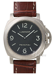 Panerai Historic Luminor Base Titanium Czarny/Skóra Ø44 mm PAM00176