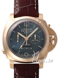 Panerai Special Luminor 8 Days GMT Monopulsante Czarny/Skóra Ø44 mm PAM00277