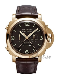 Panerai Special Luminor 1950 8 Days Rattrapante Brązowy/Skóra Ø47 mm PAM00319